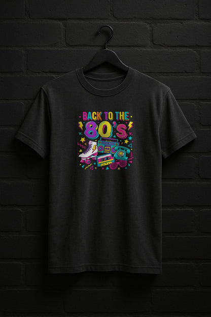 back_to_80s — Charcoal Shirt