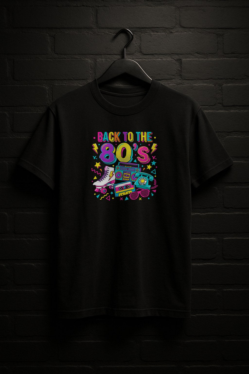 back_to_80s — Black Shirt