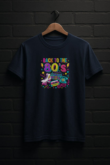 back_to_80s — Navy Shirt