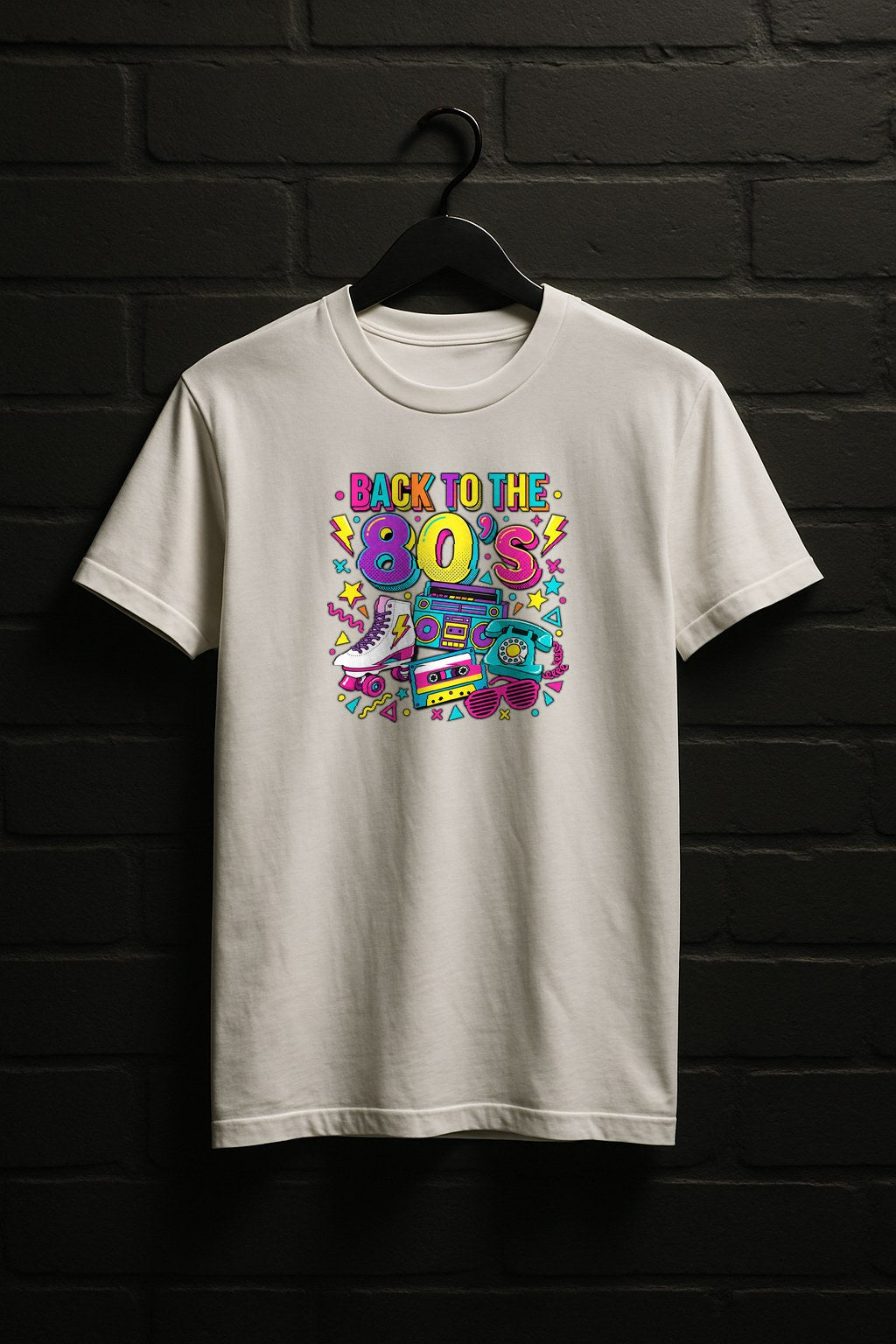 back_to_80s — White Shirt
