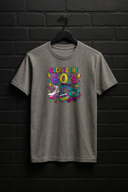 back_to_80s — Dark Gray Shirt