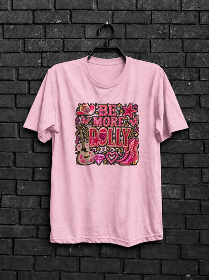 Be More Dolly Shirt — Light Pink Shirt