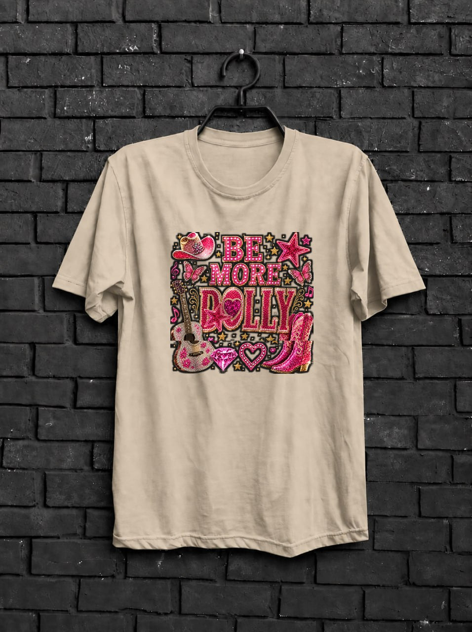 Be More Dolly Shirt — Cream Shirt