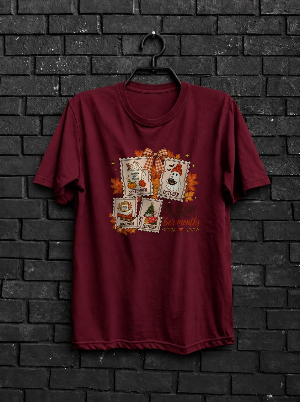 ber_months_ready — Maroon Shirt
