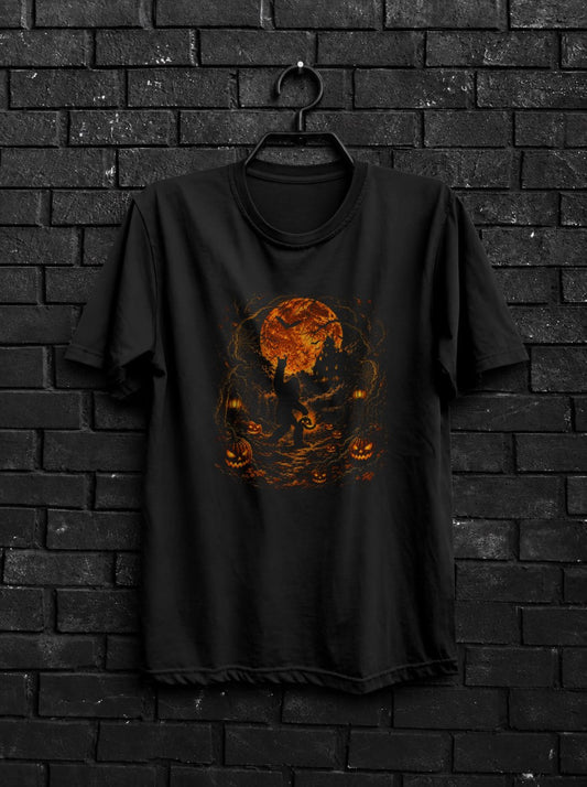 bigfoot_halloween — Black Shirt