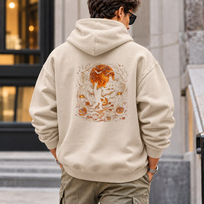 bigfoot_halloween hoodie — Sand