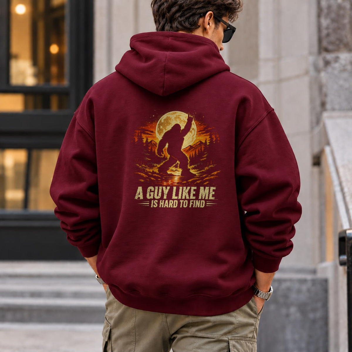 bigfoot_hard_to_find — Maroon