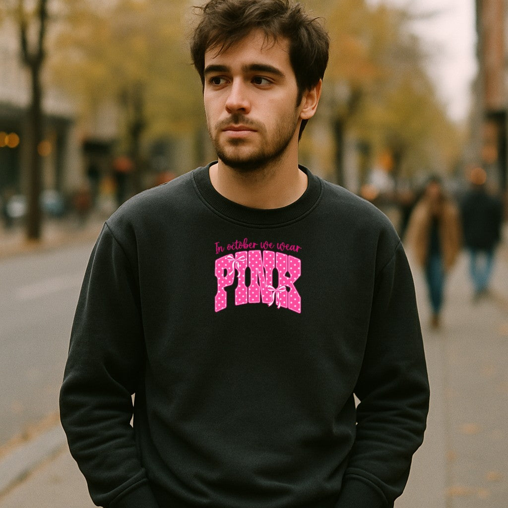 Model wearing the design — male fit