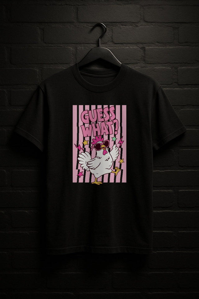 Guess What Chicken Butt Shirt — Funny Meme Tee
