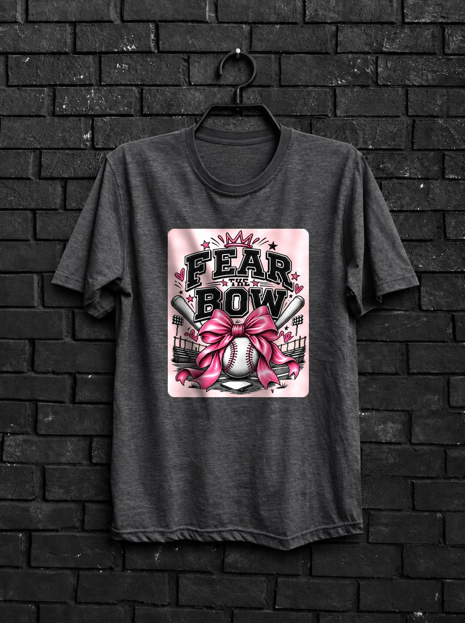 Fear the Bow — Dark Gray Shirt
