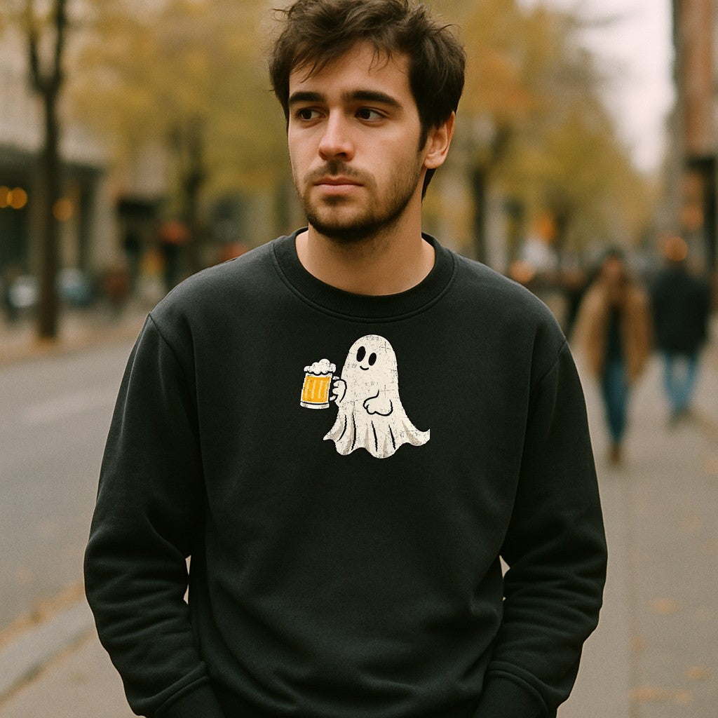 Model wearing the design — male fit