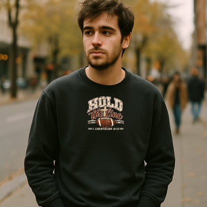 Model wearing the design — male fit