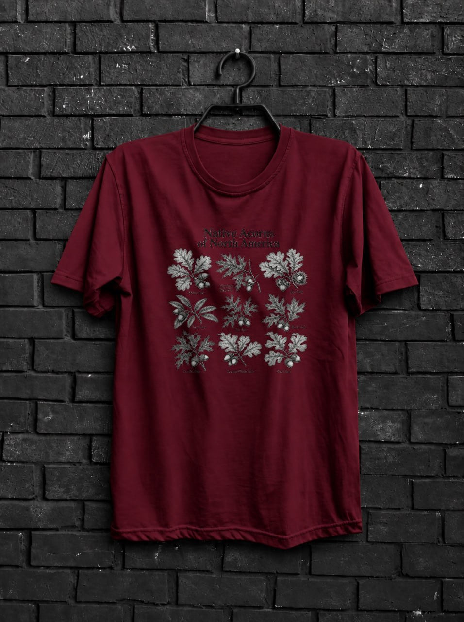 native_acorns — Maroon Shirt