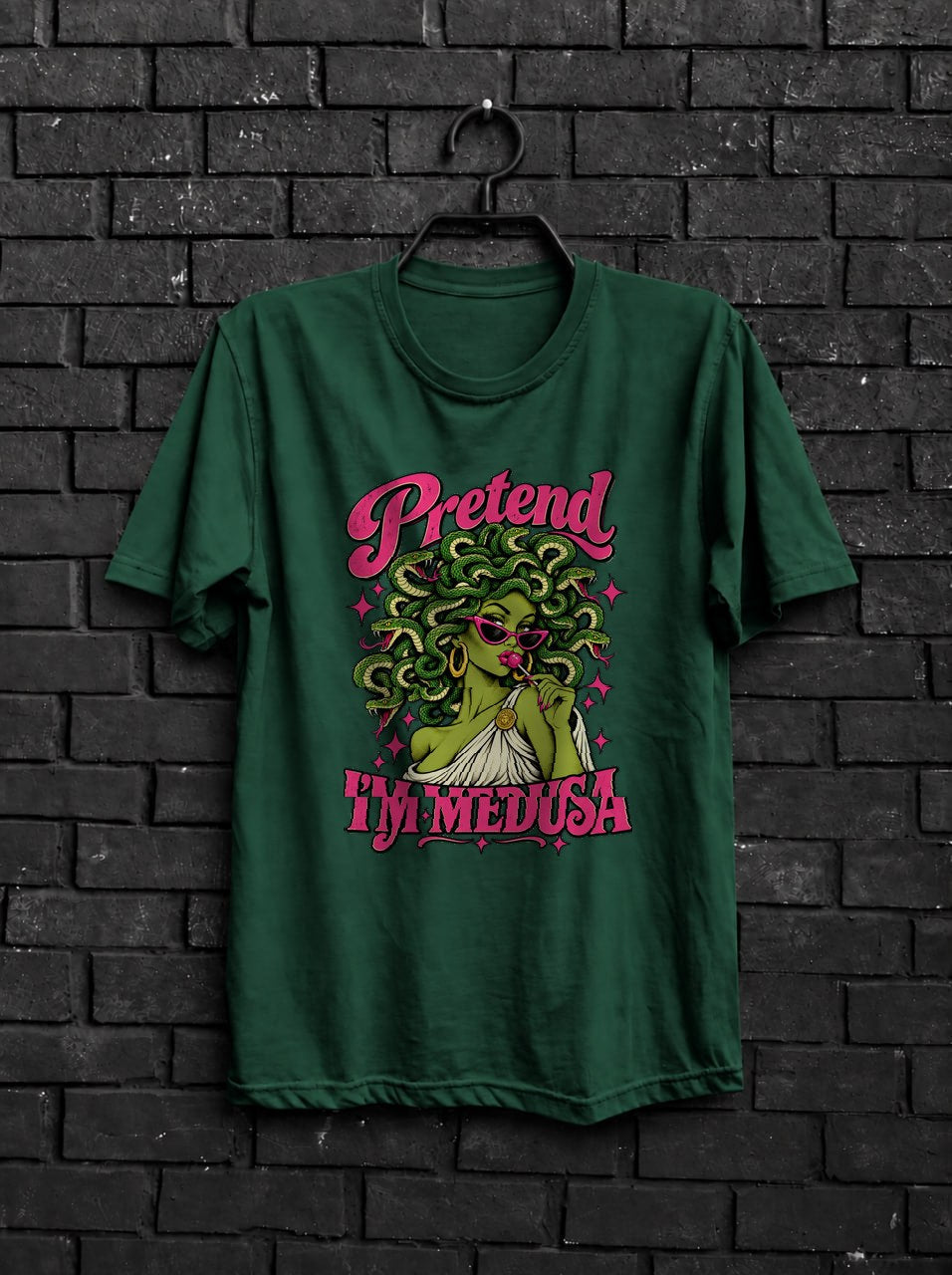 pretend_medusa — Forest Green