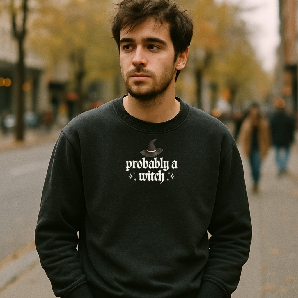 Model wearing the design — male fit