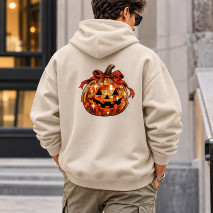 pumpkin_disco hoodie — Sand