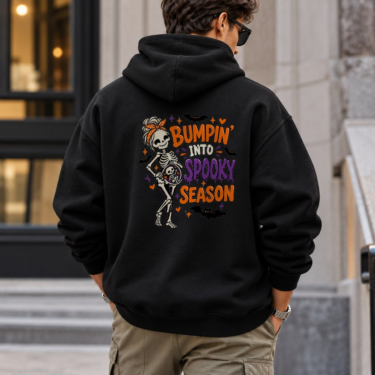 season_of_bump hoodie — Black