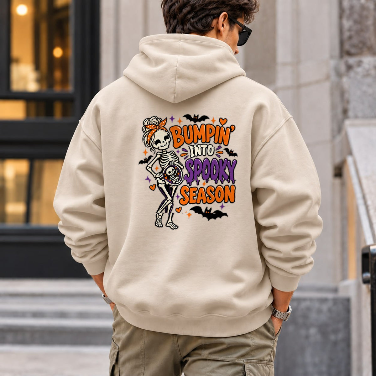 season_of_bump hoodie — Sand