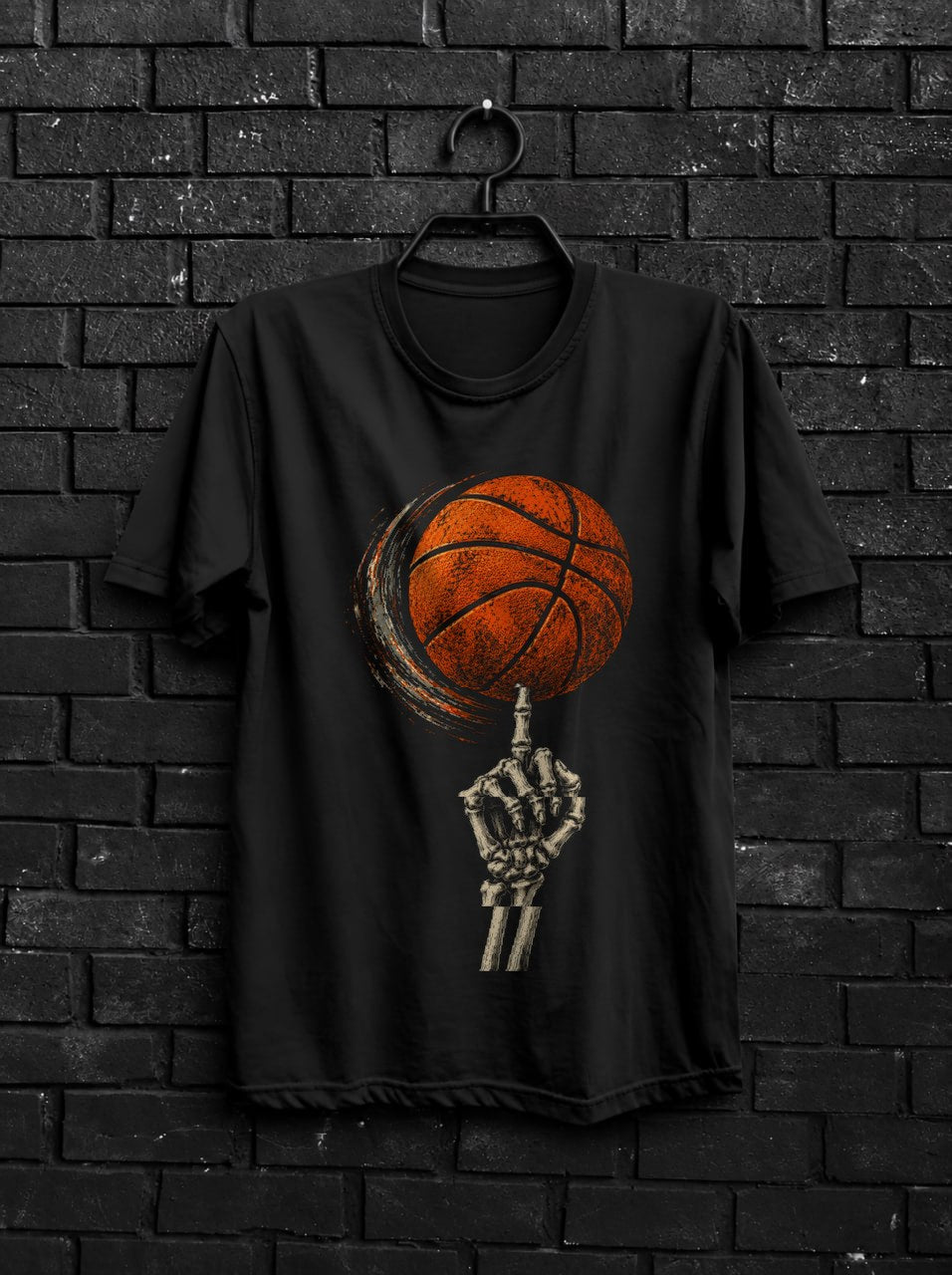 skeleton_basketball — Black Shirt