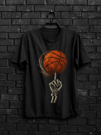 skeleton_basketball — Black Shirt