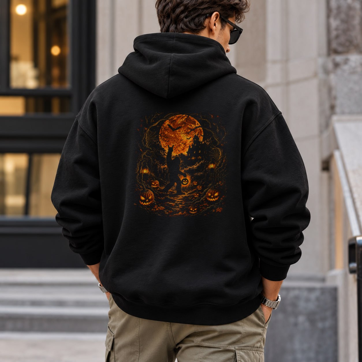 Bigfoot Halloween Hoodie