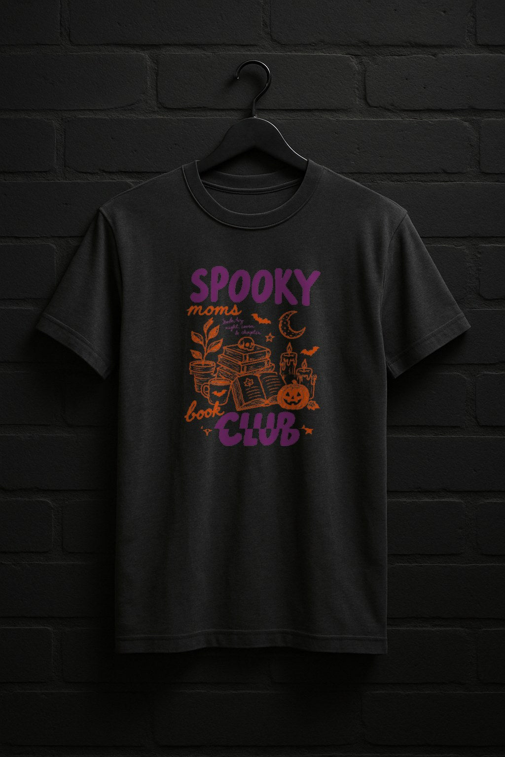 spooky_mom_club — Charcoal Shirt
