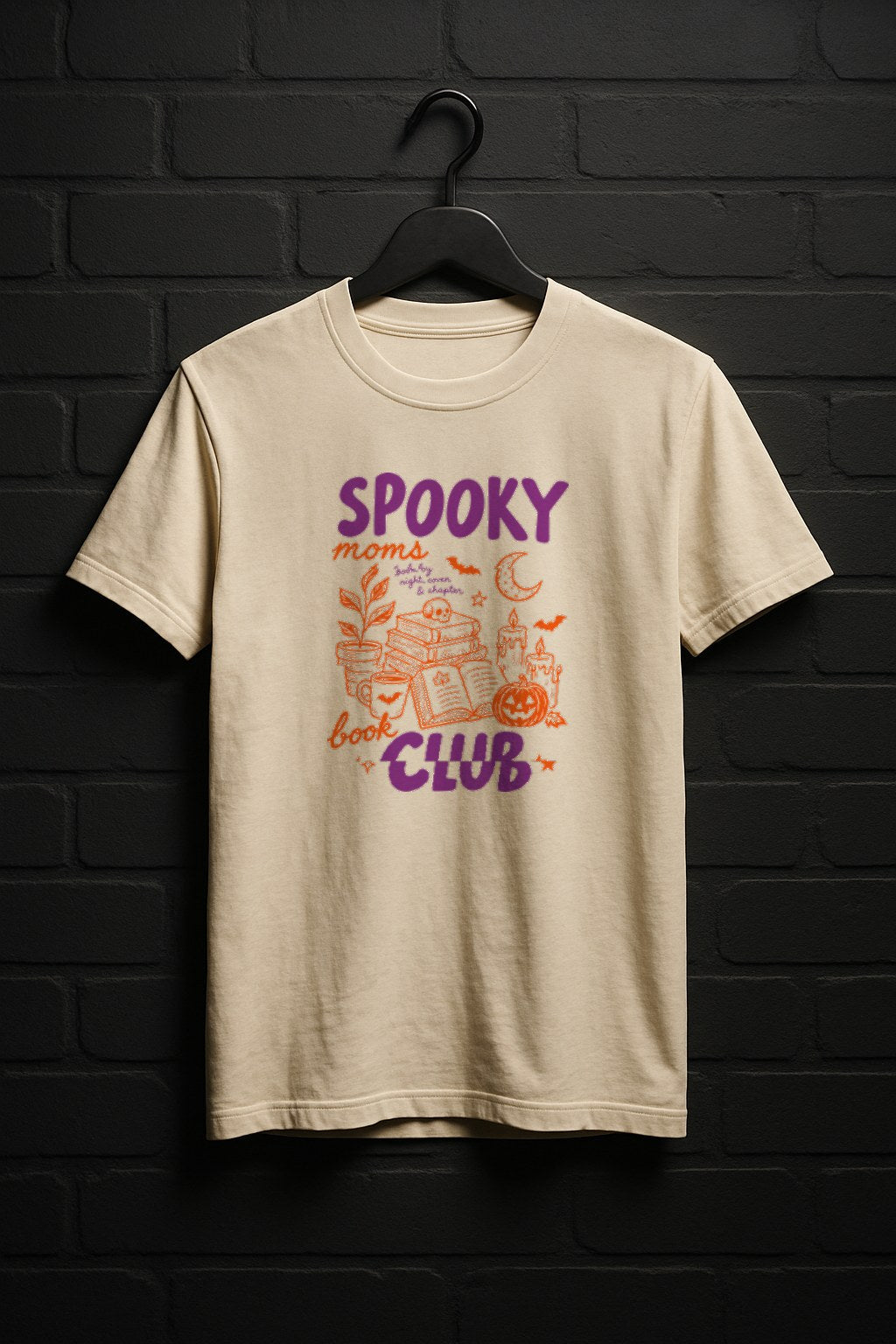 spooky_mom_club — Cream Shirt