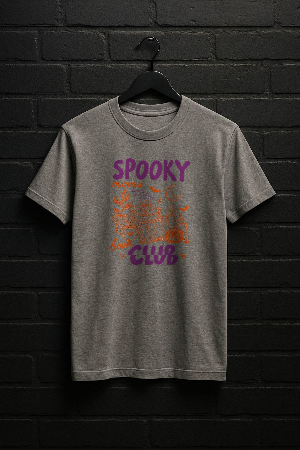 spooky_mom_club — Dark Gray Shirt