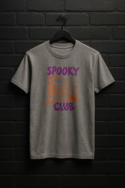 spooky_mom_club — Dark Gray Shirt
