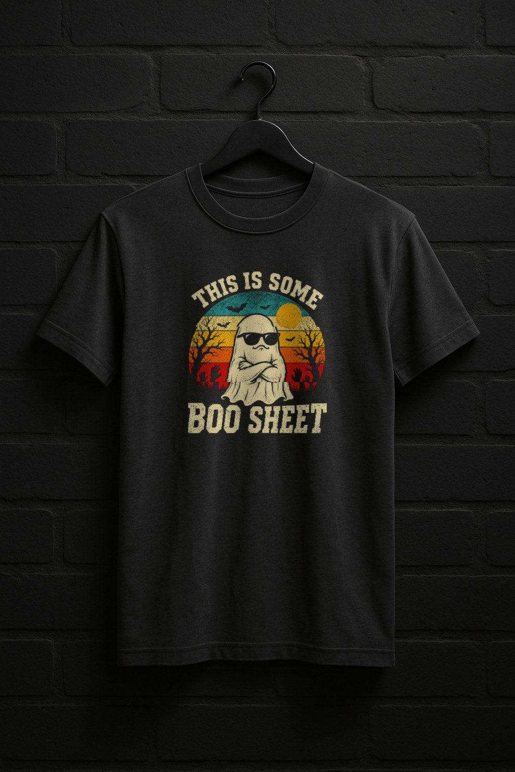 This is Boo Sheet — Charcoal Shirt