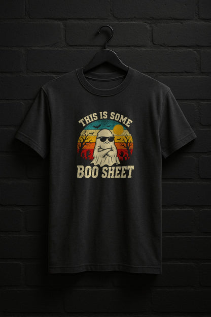 This is Boo Sheet — Charcoal Shirt