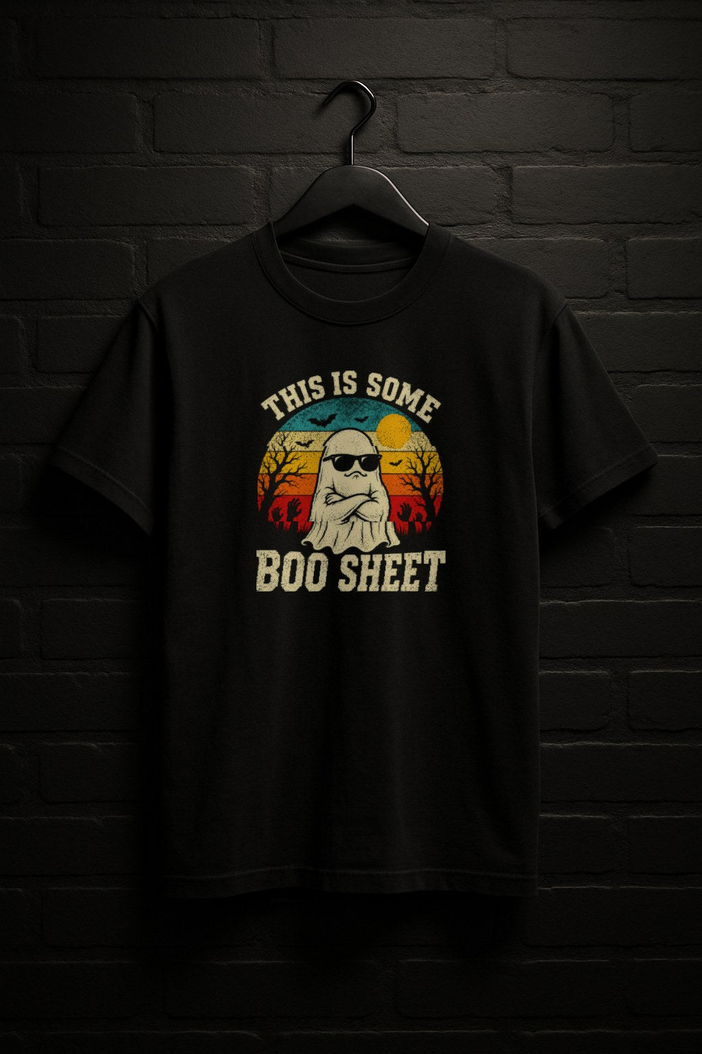 This is Boo Sheet — Black Shirt