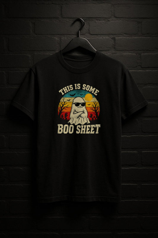 This is Boo Sheet — Black Shirt