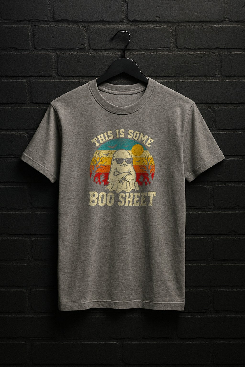 This is Boo Sheet — Dark Gray Shirt