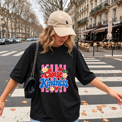 Choose Kindness Retro Groovy Shirt