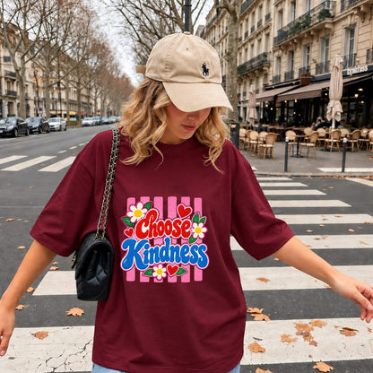 Choose Kindness Retro Groovy Shirt