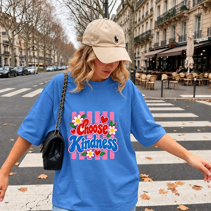 Choose Kindness Retro Groovy Shirt