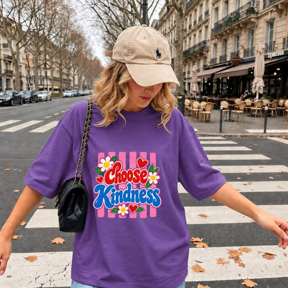 Choose Kindness Retro Groovy Shirt