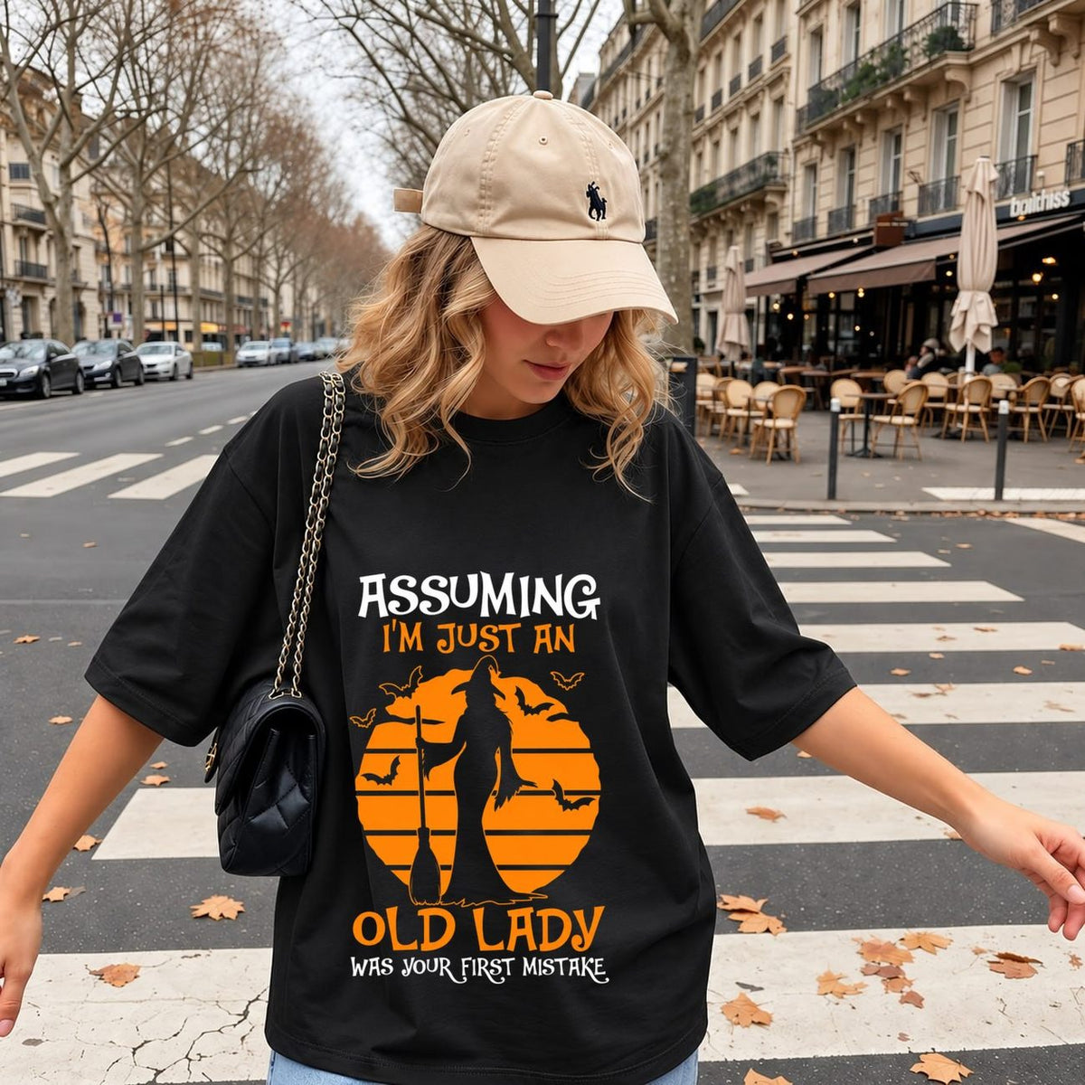 Assuming I'm Just An Old Lady Was Your First Mistake Shirt
