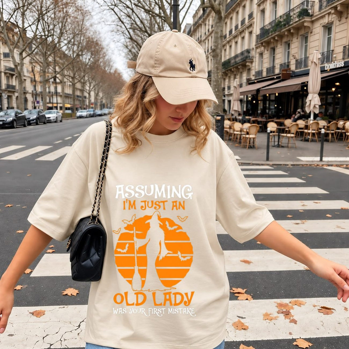 Assuming I'm Just An Old Lady Was Your First Mistake Shirt