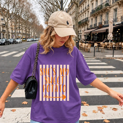 She's My Sweet Potato I Yam Thanksgiving Matching Couple Shirt