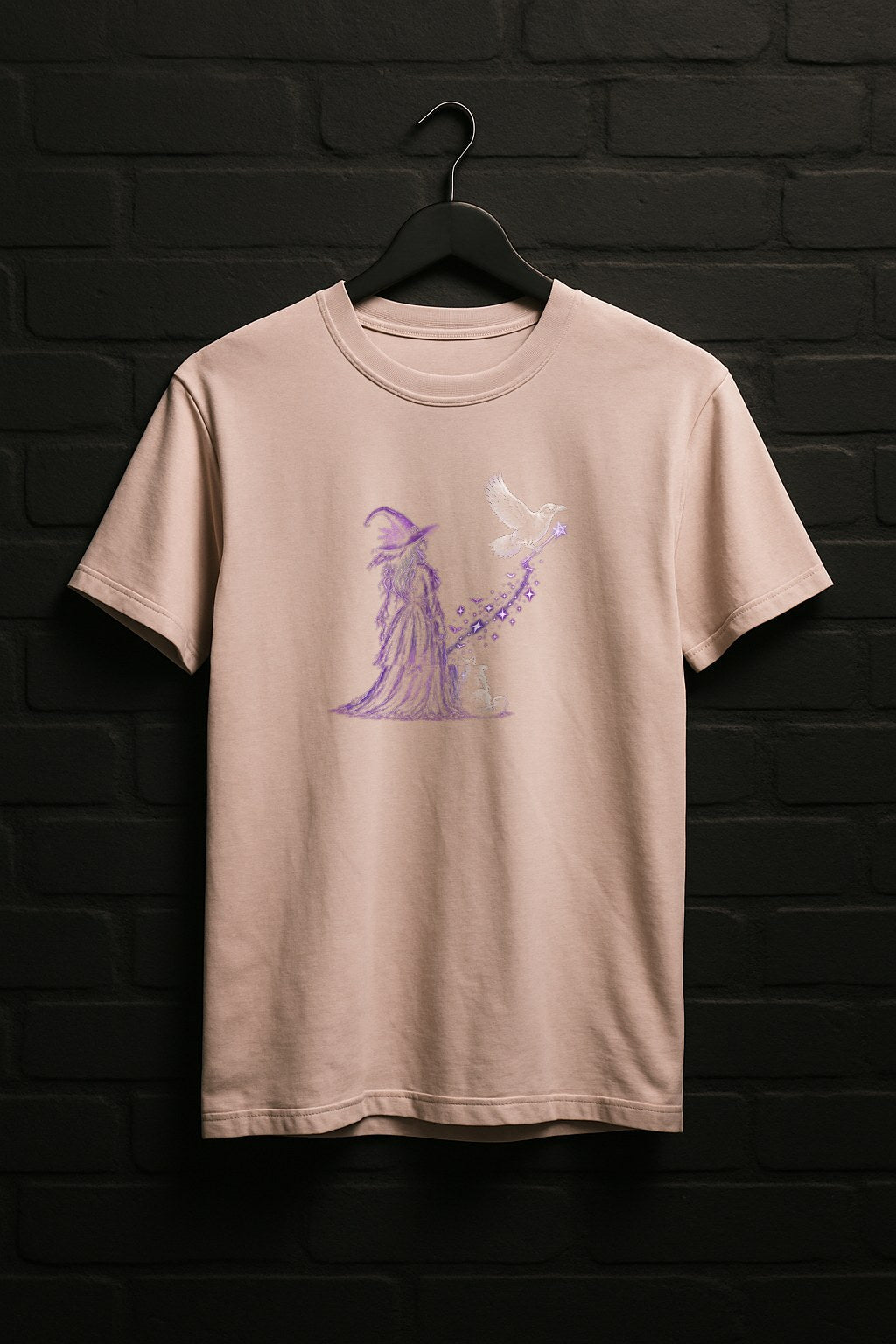 witch_crow — Light Pink Shirt