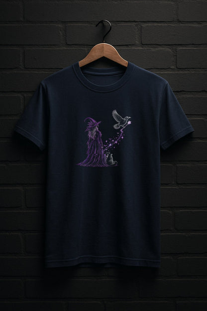 witch_crow — Navy Shirt