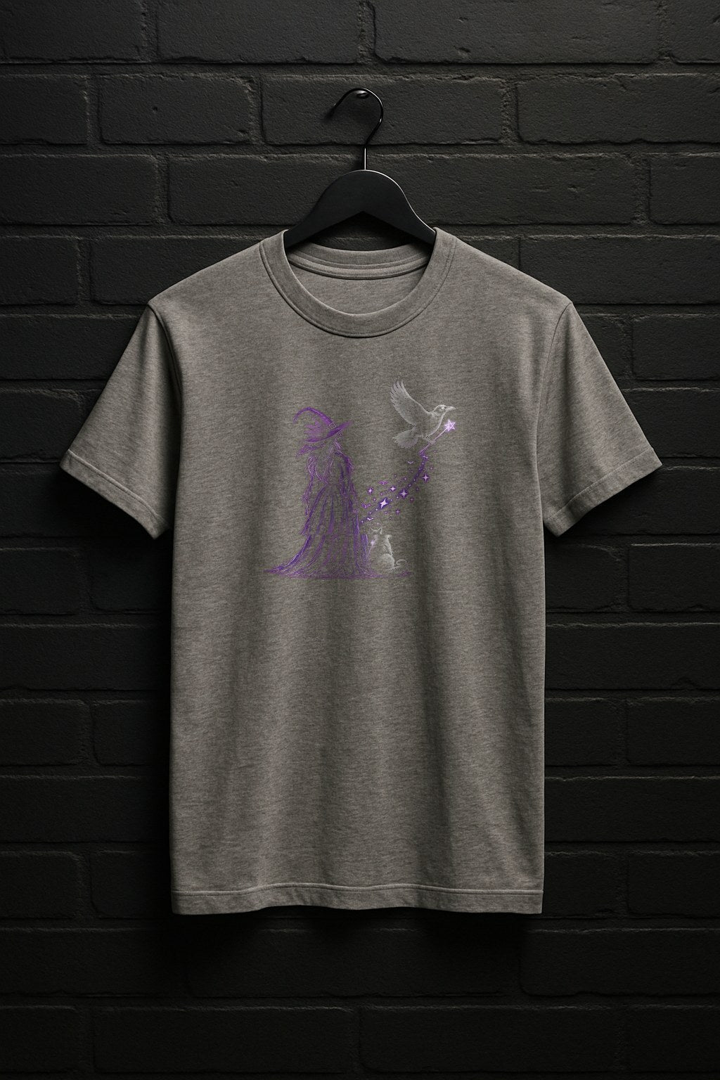 witch_crow — Dark Gray Shirt