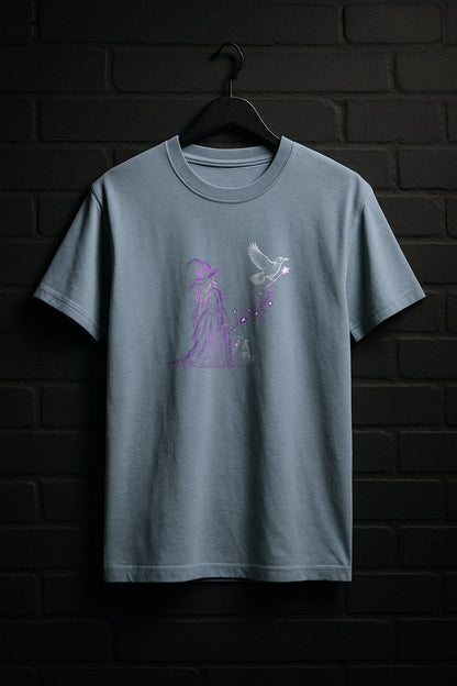 witch_crow — Light Blue Shirt
